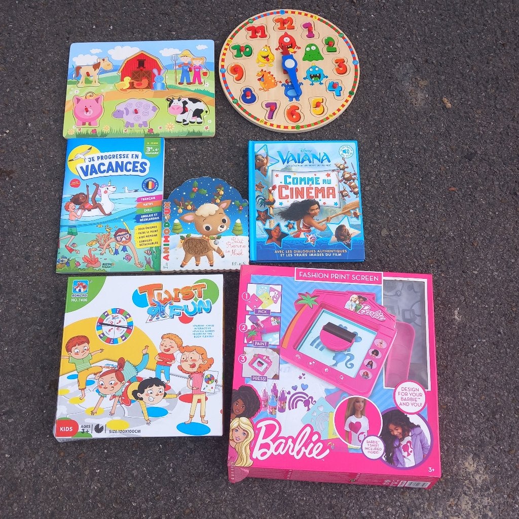 JOUETS POUR ENFANTS, Enlèvement, Moins de 10 pièces, Utilisé