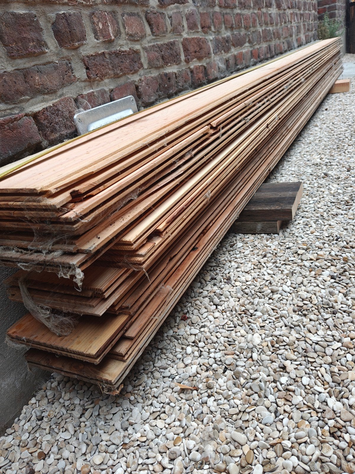 Douglas planken - planchetten - tand en groef - gevel, Ophalen