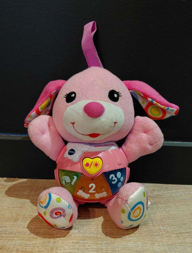 Vtech Baby Little Singing Puppy Pink, Kinderen en Baby's, Ophalen, Zo goed als nieuw, 6 maanden tot 2 jaar