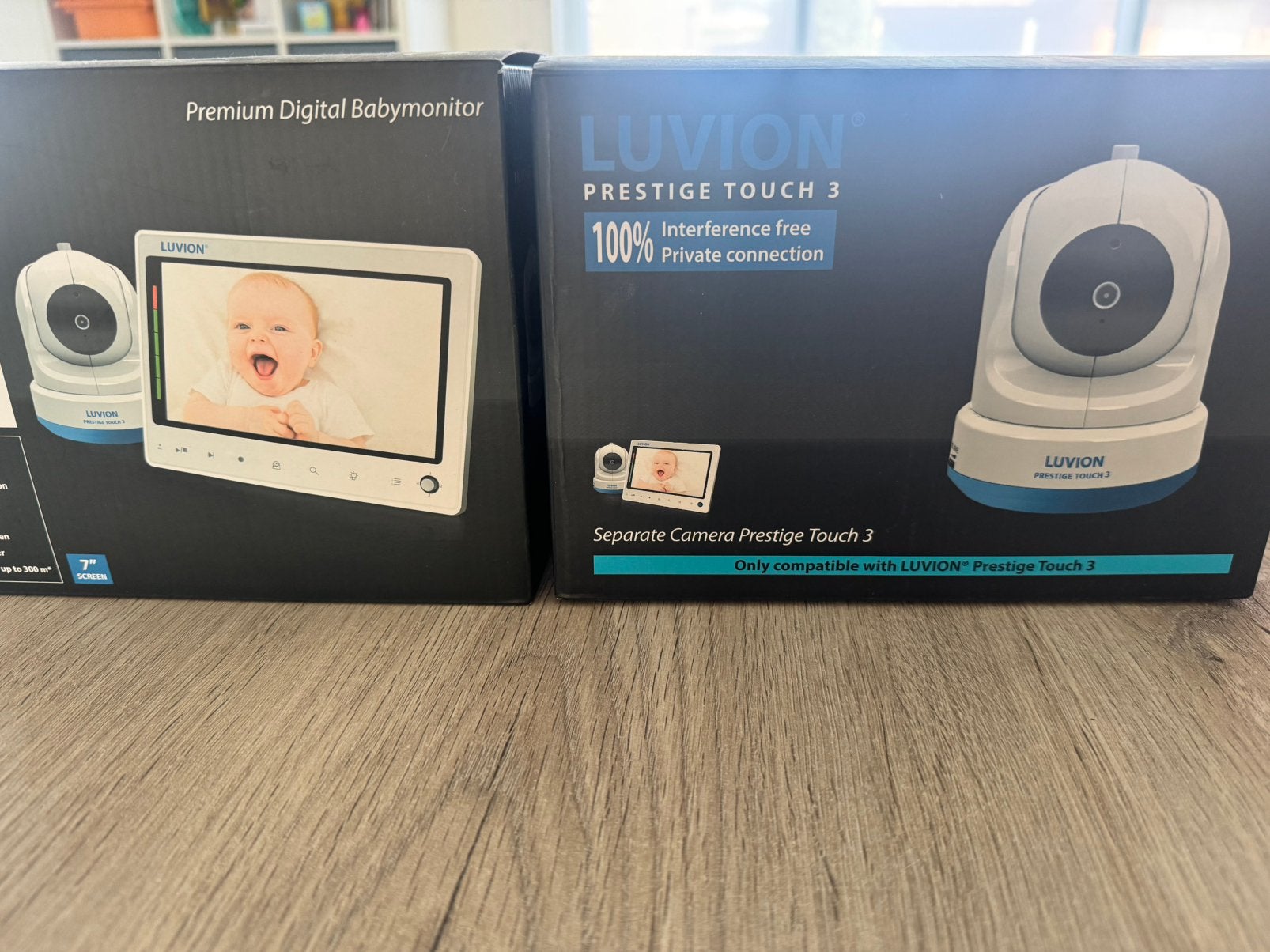Babyfoon luvion, Kinderen en Baby's, Babyfoons, Ophalen, Gebruikt, Camera