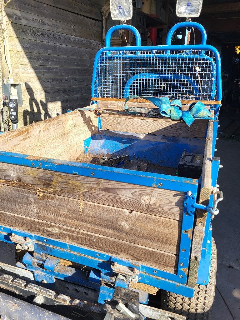 Tuinbouwdumper defect, Ophalen, Dumper