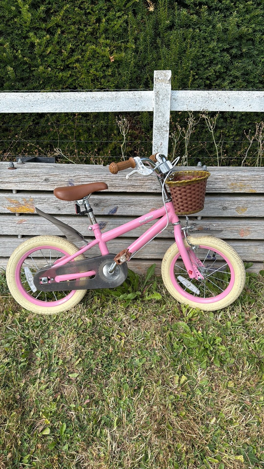 Vélo enfant 14 pouces 3-5 ans, Vélos & Vélomoteurs, Enlèvement, Utilisé, Moins de 16 pouces