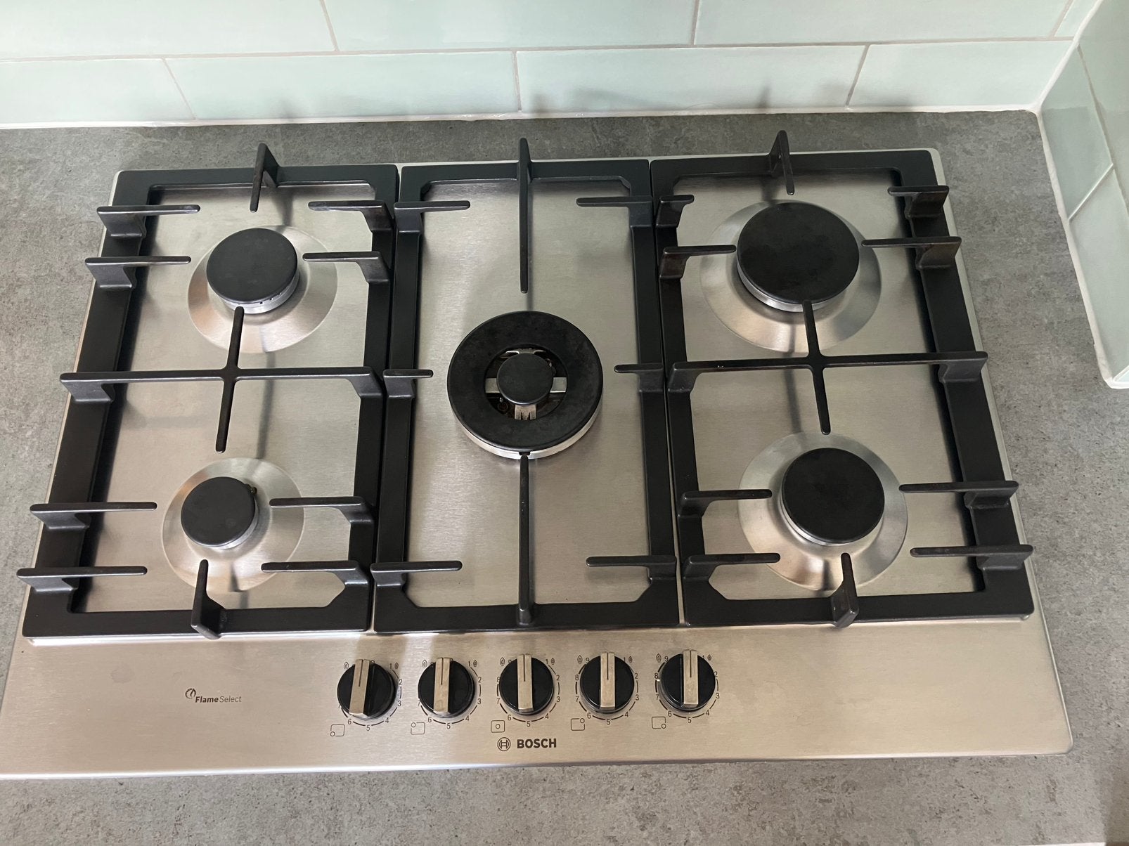 Bosch kookplaat gas, Elektronische apparatuur, Kookplaten, Ophalen, Zo goed als nieuw, Gas