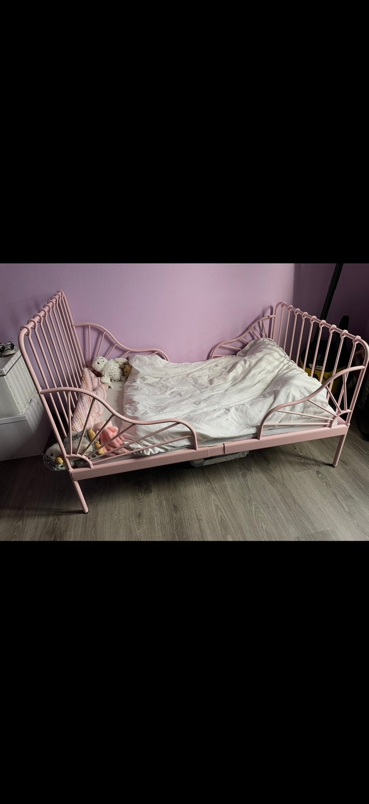 Meegroeibed ikea met matras, Ophalen, Zo goed als nieuw, Matras