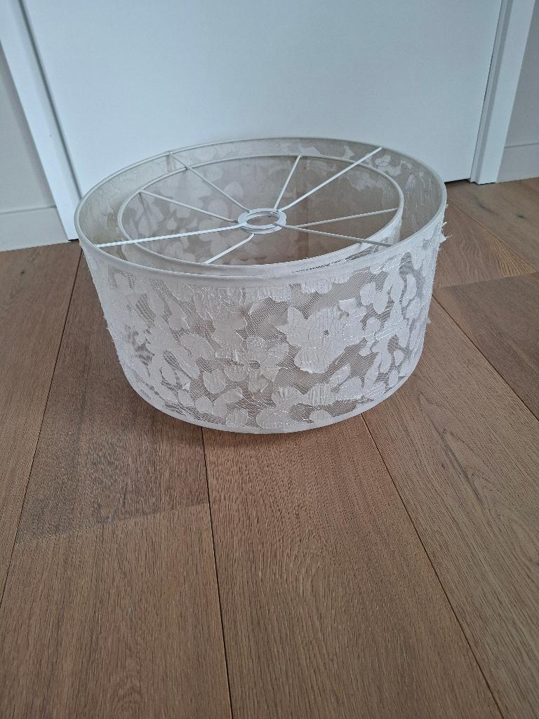 Lampenkap, Enlèvement, Utilisé, Blanc, Rond