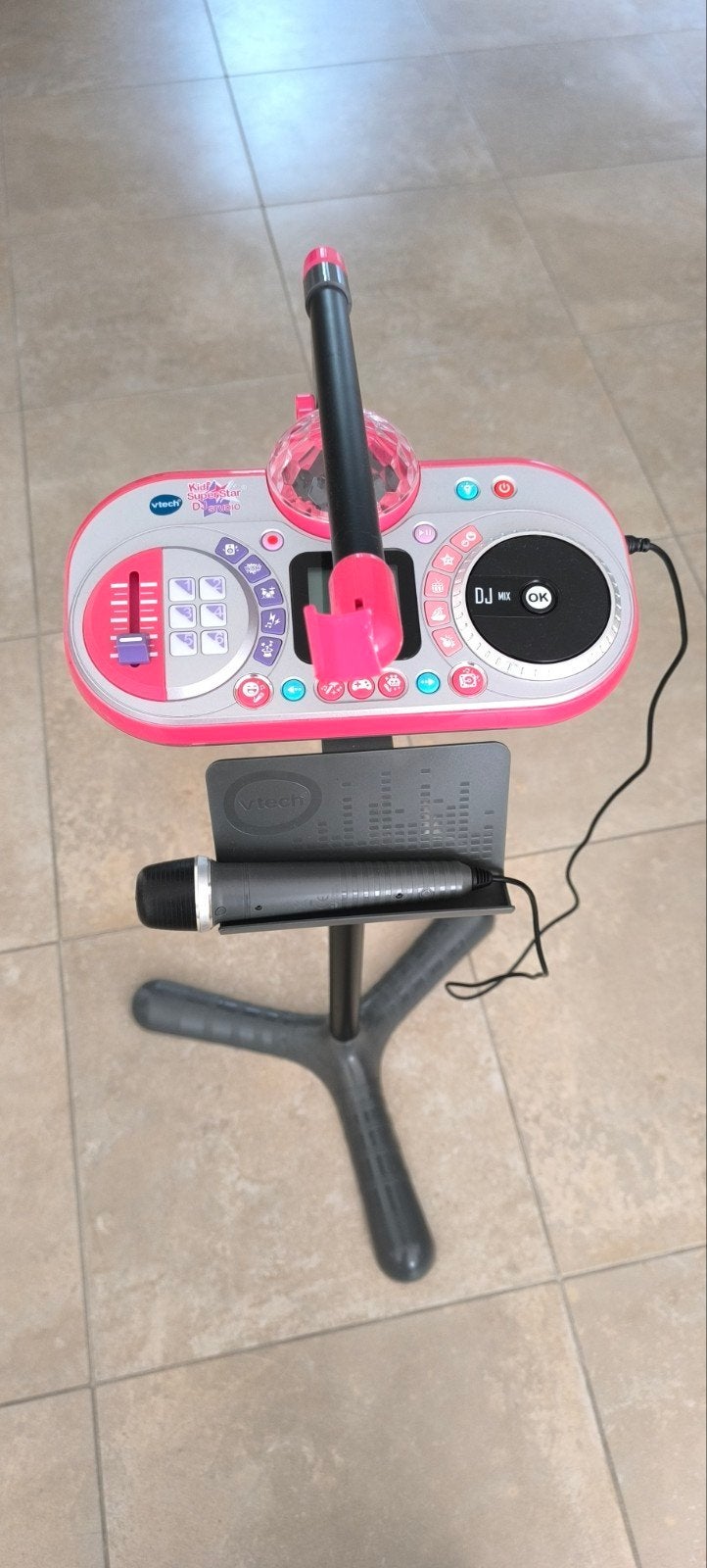Micro karaoké DJ studio kids VTECH, Enfants & Bébés, Enlèvement ou Envoi, Utilisé, 4 à 6 ans