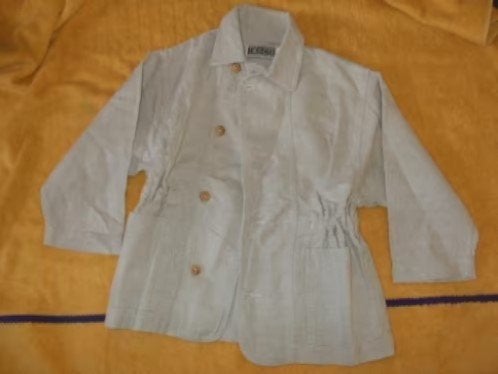 ikks, une veste / lin + coton/ taille 6 a, Enlèvement ou Envoi