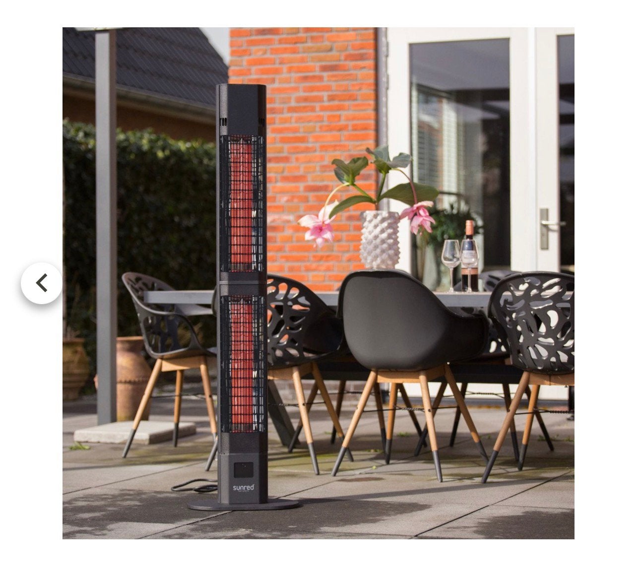 Sunred Valencia - Terrasverwarmer - Staand model - Nieuw!, Tuin en Terras, Ophalen of Verzenden, Zo goed als nieuw