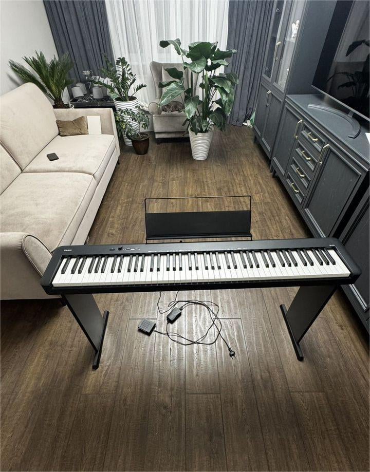 Casio CDP-S110 digitale piano, Zwart, Digitaal, Ophalen of Verzenden, Zo goed als nieuw