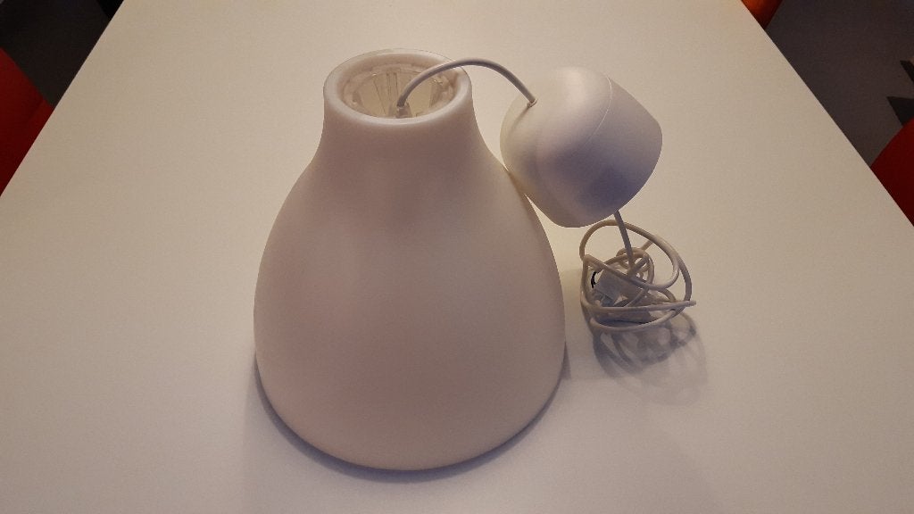 Ikea hanglamp, Huis en Inrichting, Ophalen, Gebruikt, Kunststof, E27 (groot)