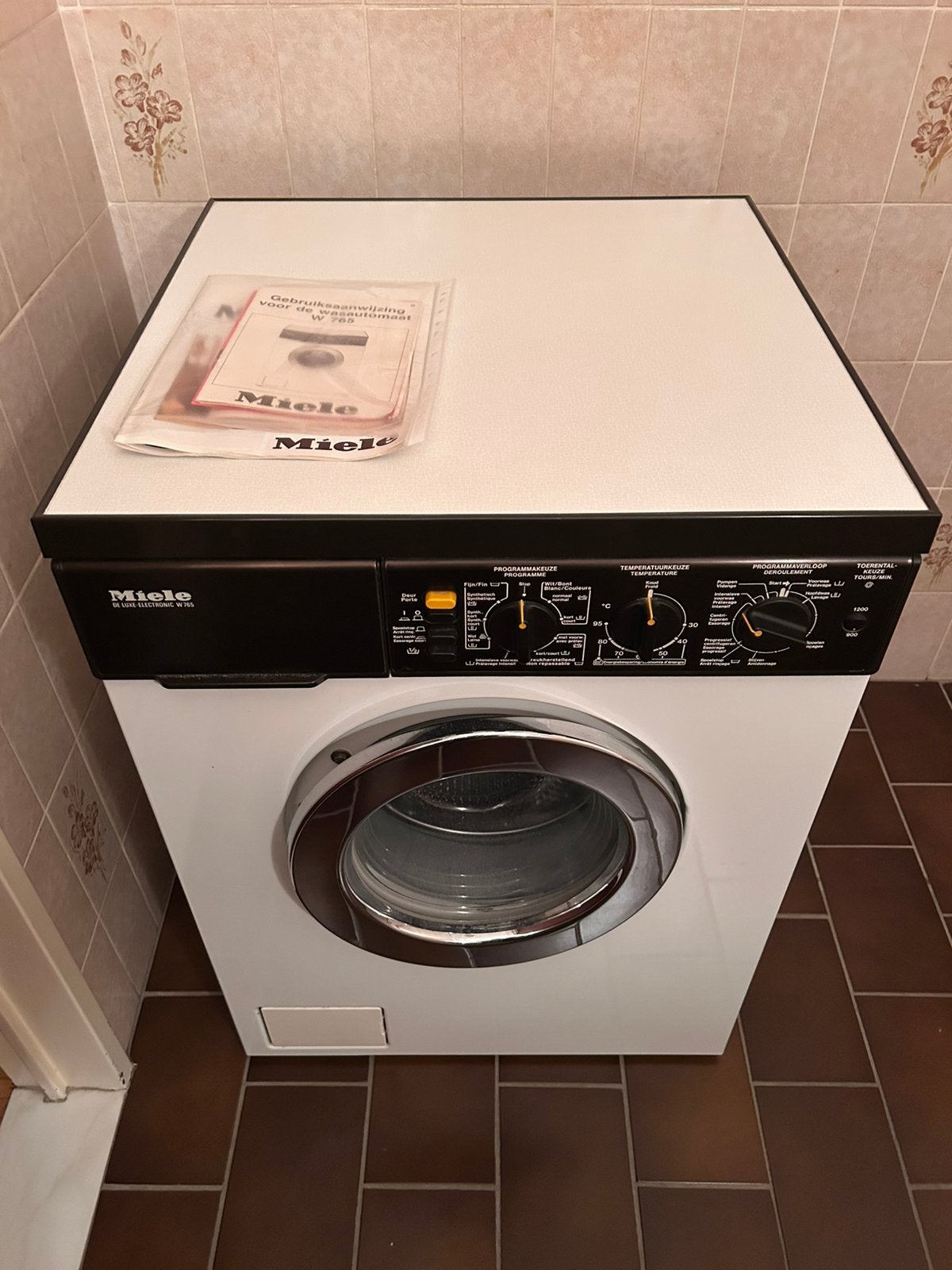 Wasmachine Miele werkt perfect, Elektronische apparatuur, Ophalen, Gebruikt