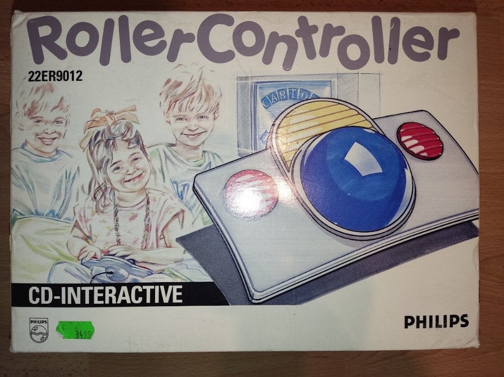Philips CD-I roller controller 22ER9012 in BOX, Overige merken, Ophalen of Verzenden, Zo goed als nieuw, Overige typen