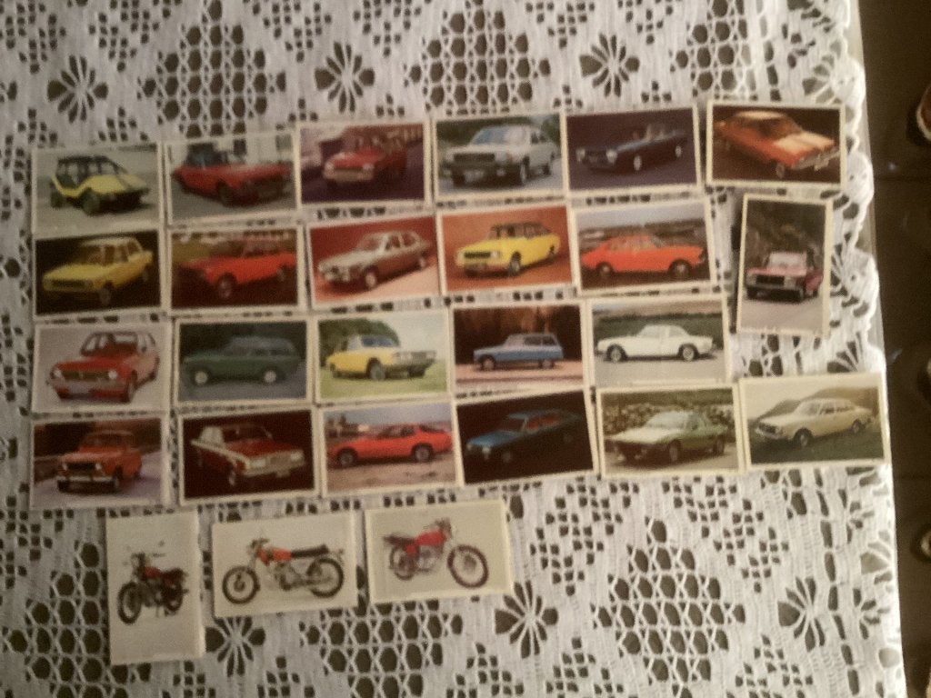 26 prenten chromos DANDY GUM auto’s moto,s, Verzamelen, Ophalen of Verzenden, Gebruikt