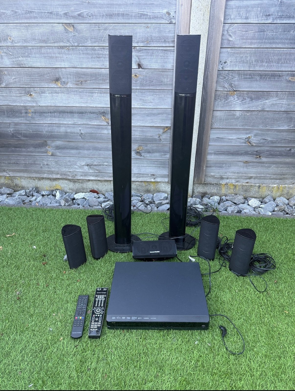 Harman Kardon Home Cinema Speakerset + Blu-ray, Audio, Tv en Foto, Home Cinema-sets, Gebruikt, Blu-ray-speler, 5.1-systeem, 70 watt of meer