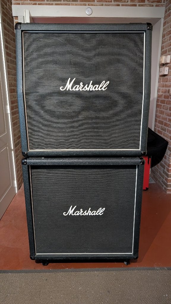 70s Marshall 4x12s, Musique & Instruments, Enlèvement, Utilisé, Guitare, 50 à 100 watts