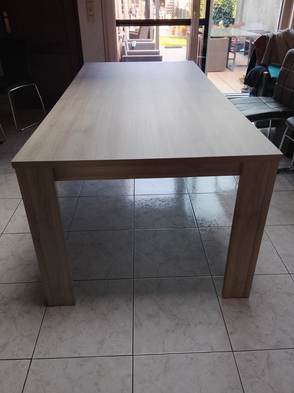 eettafel - nieuwe staat, Ophalen
