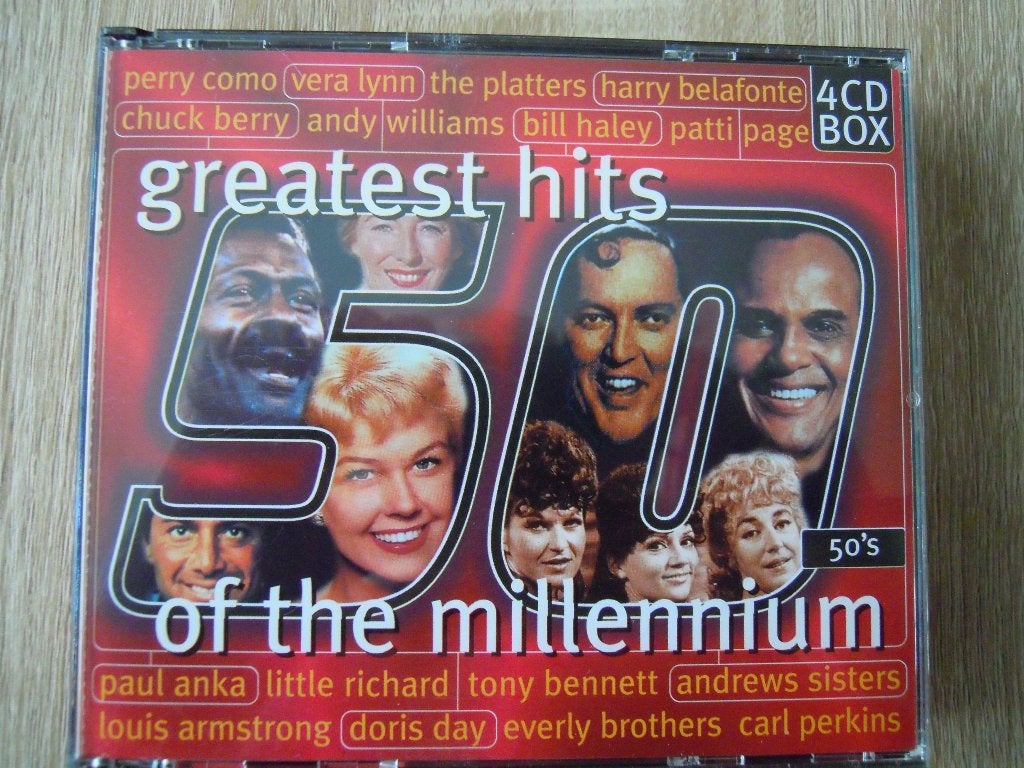 greatest hits of the millennium 50's (4 cd-box), CD & DVD, CD | Compilations, Enlèvement ou Envoi, Comme neuf, Coffret