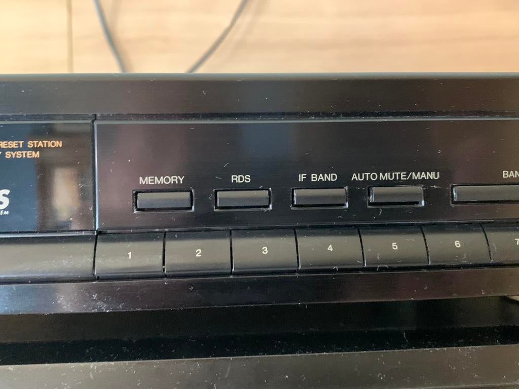 DENON av surround receiver AVR-1603,DENON tuner TU-580RD, Ophalen, Gebruikt, Analoog