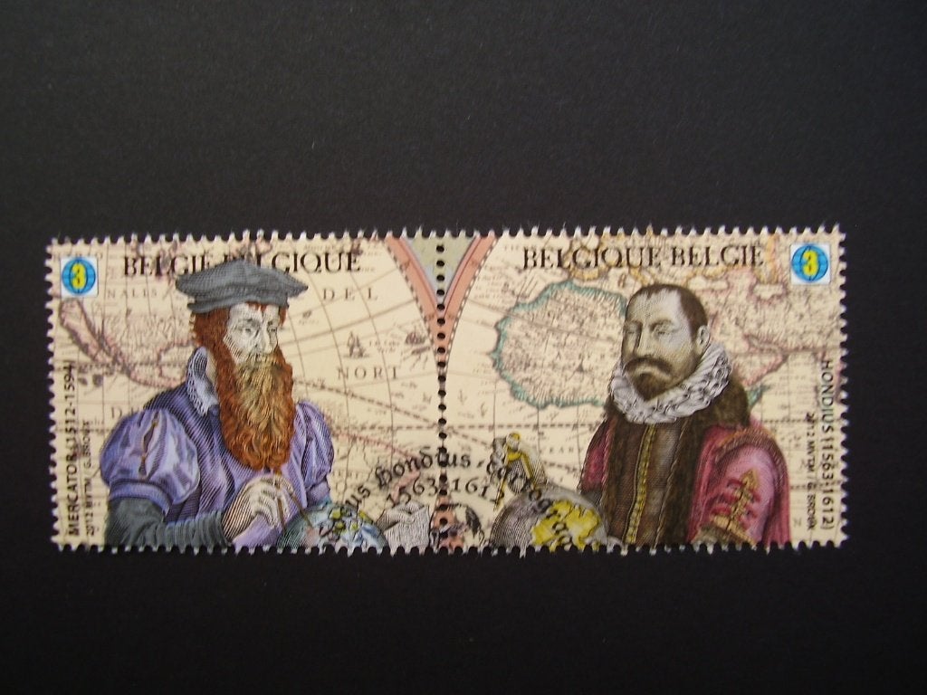 4224 / 4225 gestempeld - Cartografie, Enlèvement ou Envoi, Oblitéré
