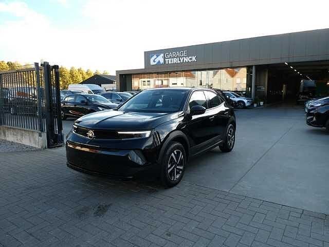 Opel Mokka Electric 156pk Edition Luxe Automaat '25 7000km, Auto's, Automaat, 114 kW, Lederen bekleding, Zwart