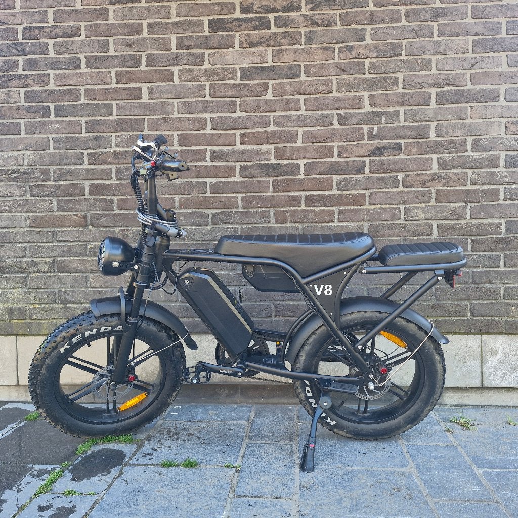 Fatbike Ouxi V8 3.0 Double Battery, Ophalen, Zo goed als nieuw, 50 km per accu of meer