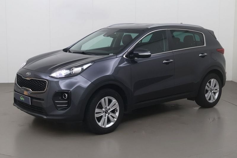 KIA Sportage design edition 132 2WD ISG, Autos, Kia, Argent ou Gris, Achat, Euro 6, Noir
