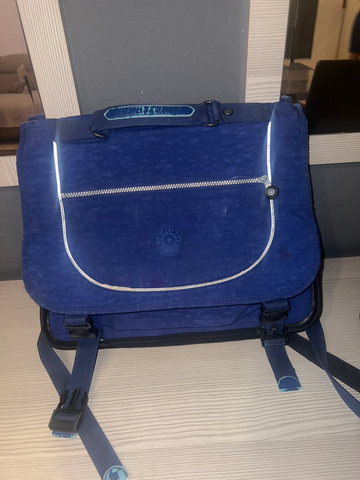 Cartable kypling, Enlèvement, Utilisé