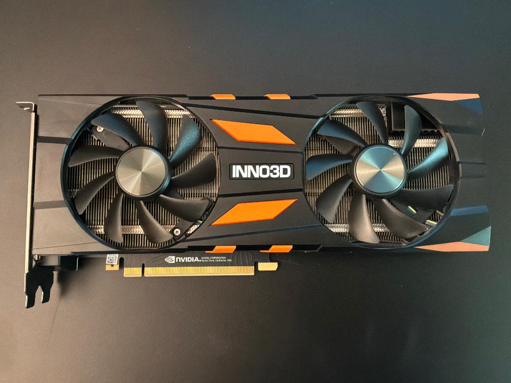 INNO 3D NVIDIA RTX 2080, Computers en Software, Videokaarten, PCI-Express 3, GDDR6, Ophalen of Verzenden, Zo goed als nieuw