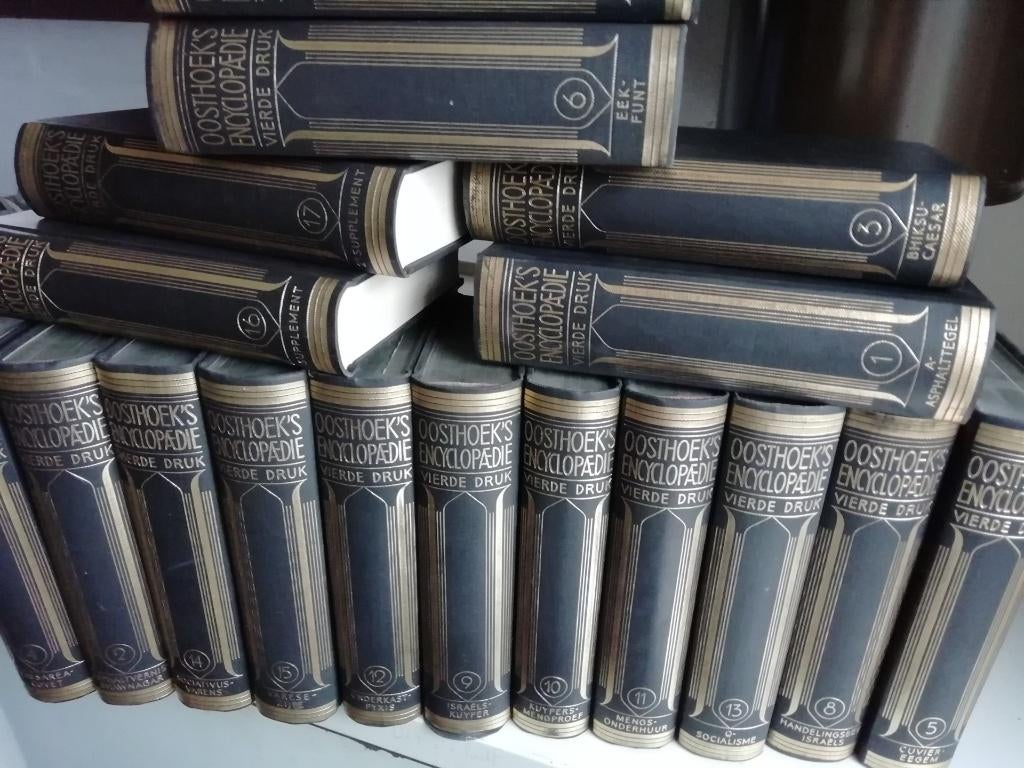 Oosthoek's encyclopedie vintage, Boeken, Encyclopedieën, Ophalen