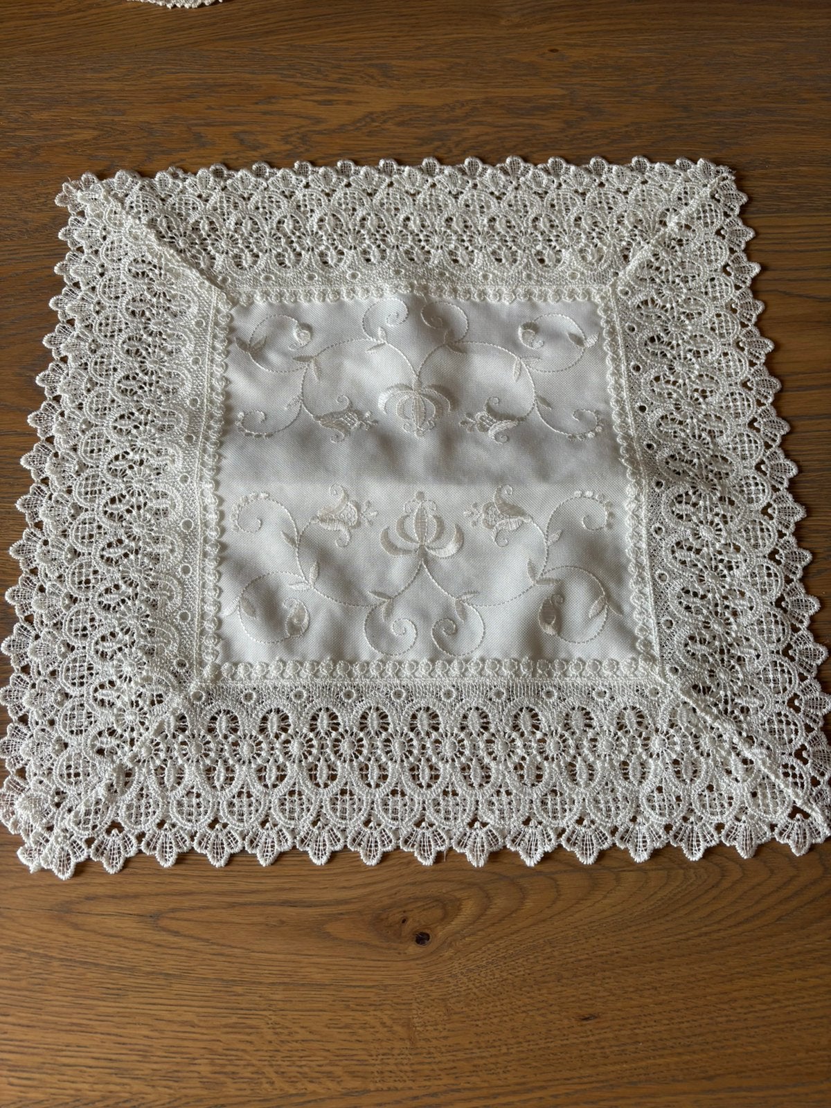 Sierlapjes 40 op 40 cm, Antiek en Kunst, Ophalen