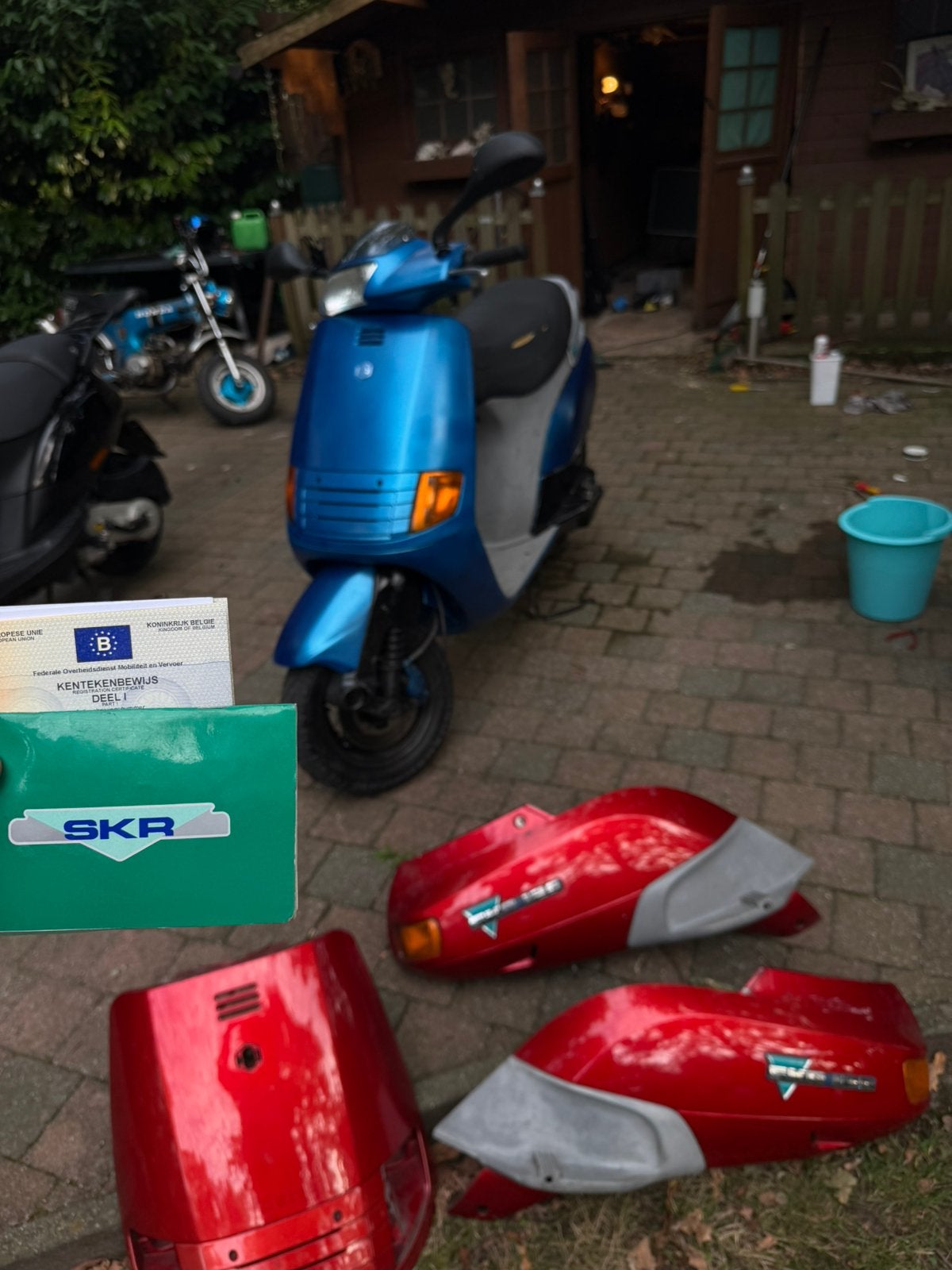 Piaggio skipper 125 A1, Fietsen en Brommers, Brommeronderdelen | Algemeen, Ophalen, Zo goed als nieuw, Overige typen