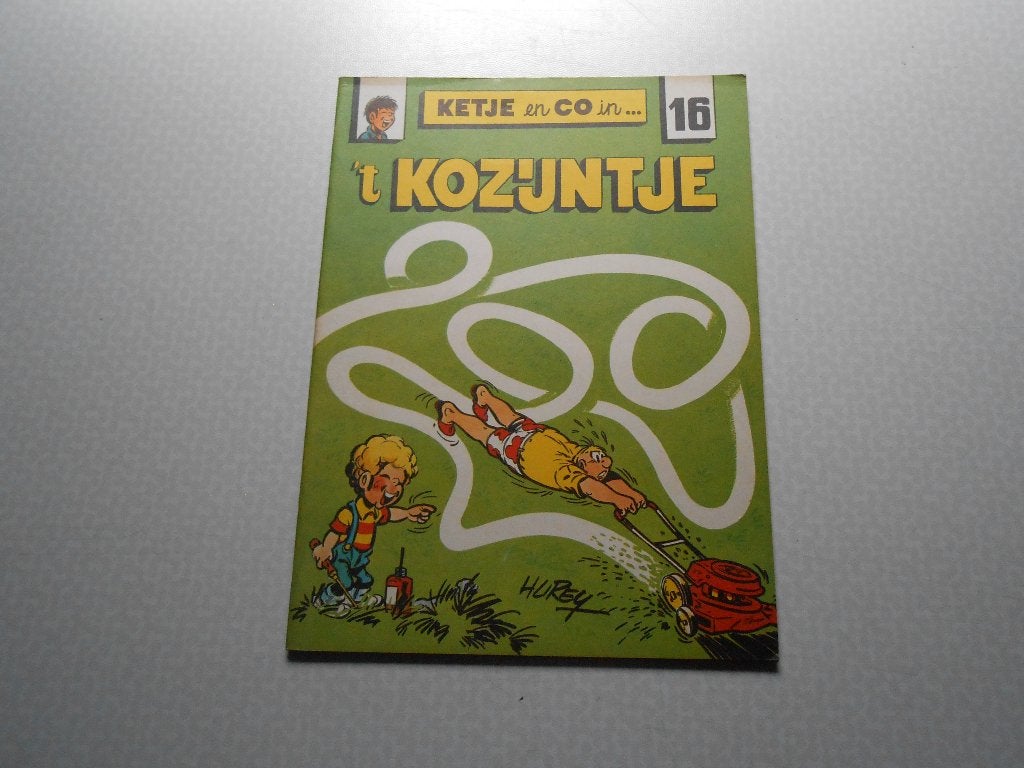 Ketje en co 16 't Kozijntje 1971. 1 ste druk., Hurey, Eén stripboek, Nieuw, Ophalen of Verzenden