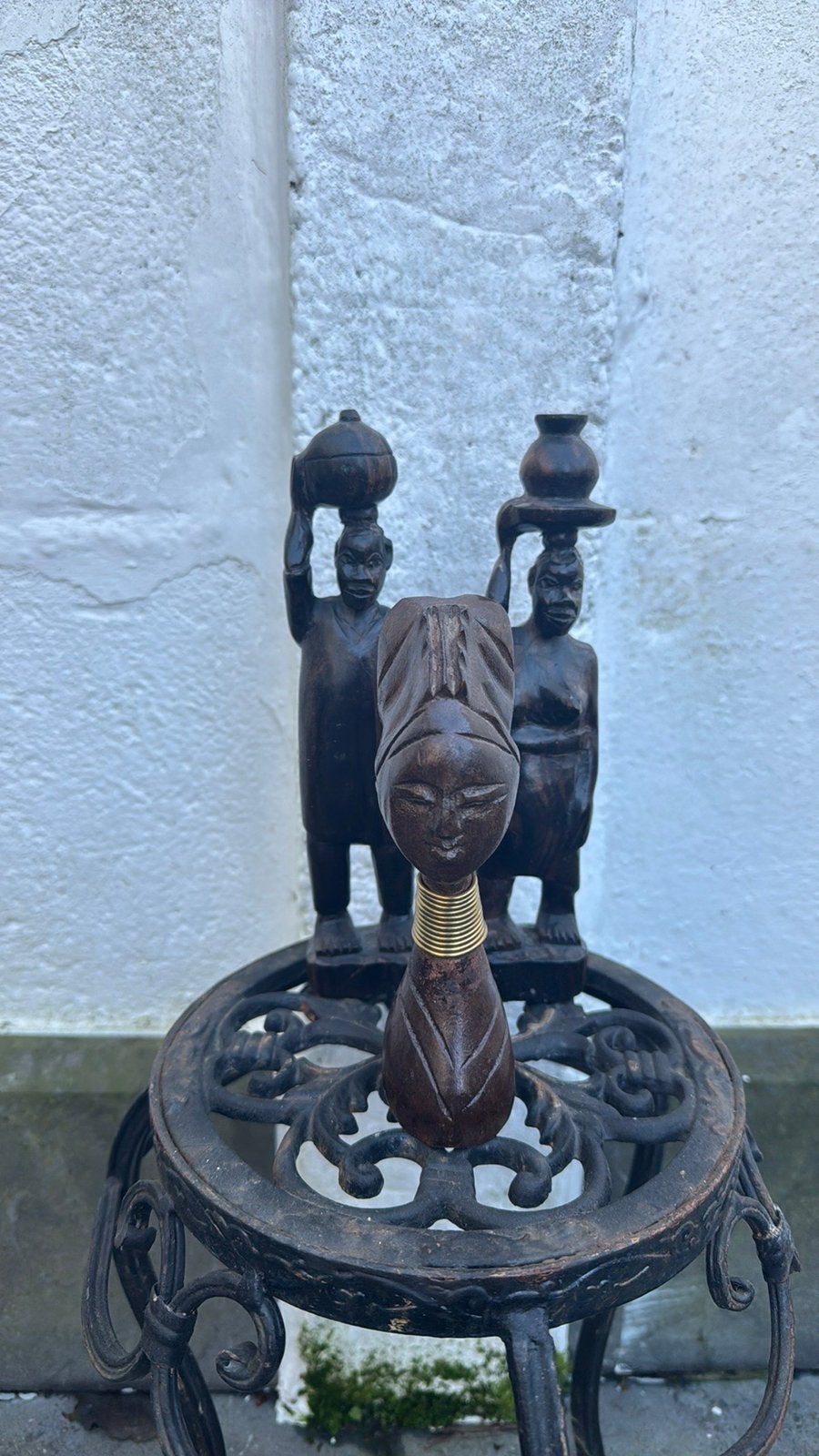 Afrikaans beeld, Jardin & Terrasse, Pièces d'eau & Fontaines, Enlèvement ou Envoi, Comme neuf