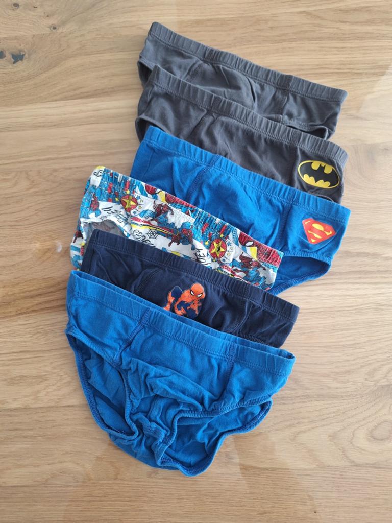 Onderbroeken jongens, Kinderen en Baby's, Kinderkleding | Maat 128, Nacht- of Onderkleding, Gebruikt, H&M, Ophalen of Verzenden