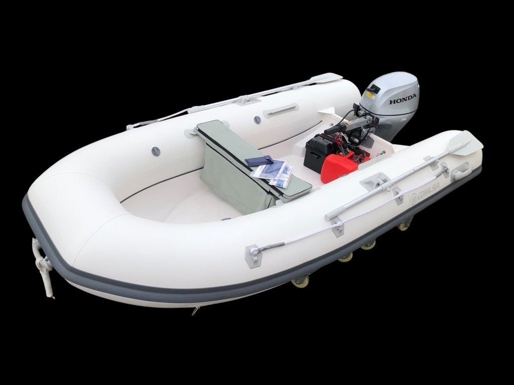 Coralsea 300 Open RIB avec moteur Honda 10 CV, Neuf, Autres marques, Pagaies, Polyester/fibre de verre