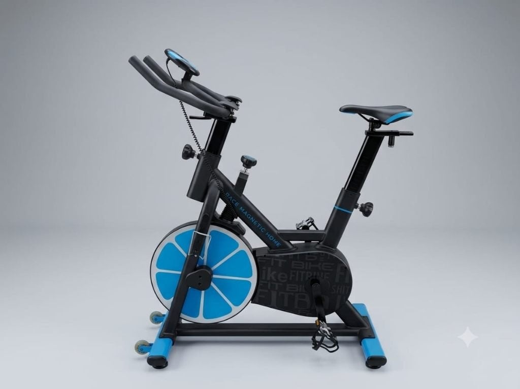 Spinningbike Fitbike Race Magnetic Home, Ophalen, Spinningfiets, Zo goed als nieuw, Metaal