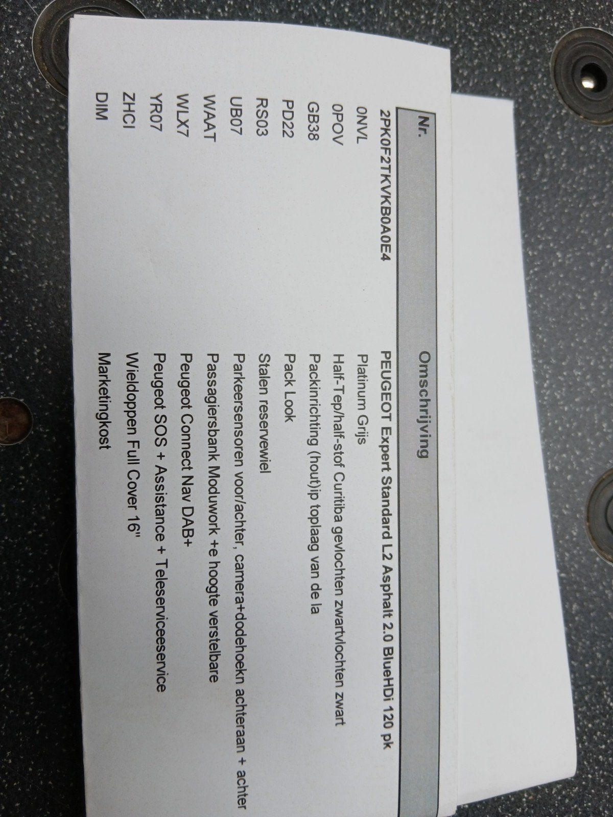 Peugeot Expert, Auto's, Euro 6, 2500 kg, Bedrijf, Grijs