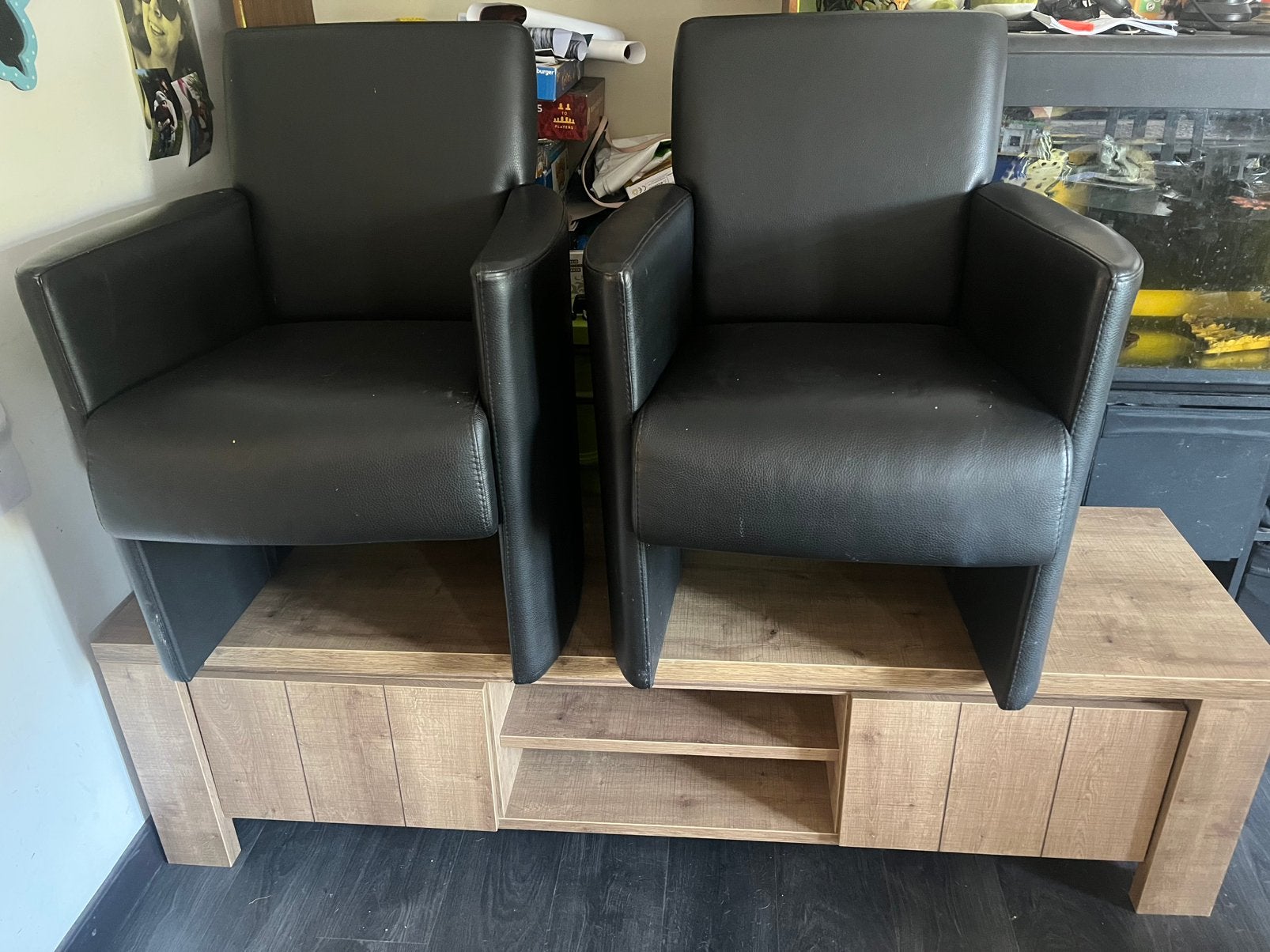 Meuble TV + 2 sièges, Enlèvement