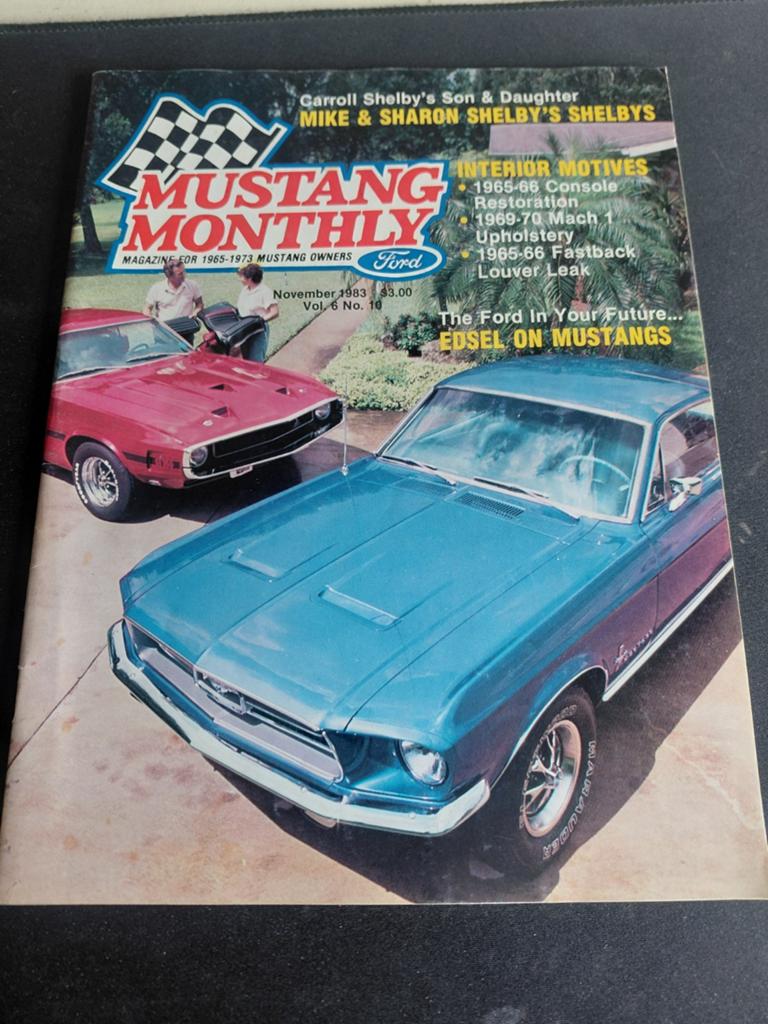 Mustang Monthly 1983  vol 6 no 10, Ophalen of Verzenden