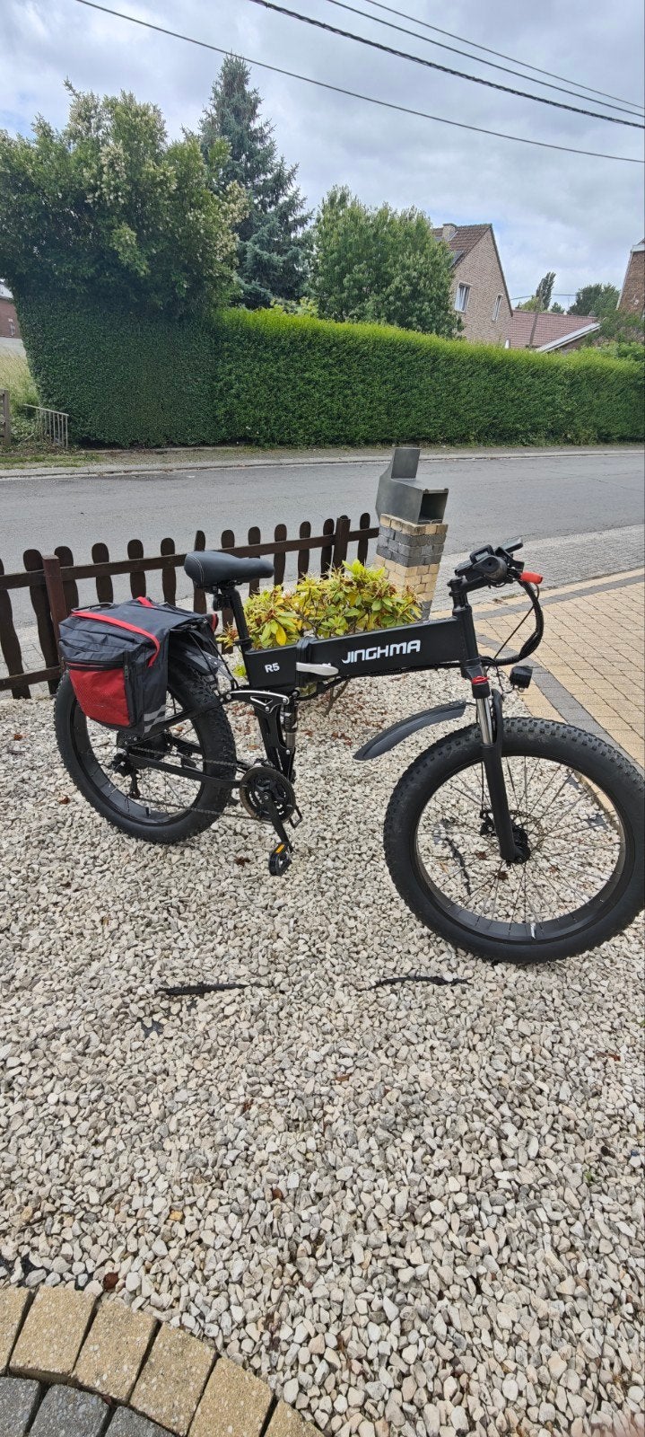 Prachtige Burchda jingjma R5 elektrische fatbike, Ophalen