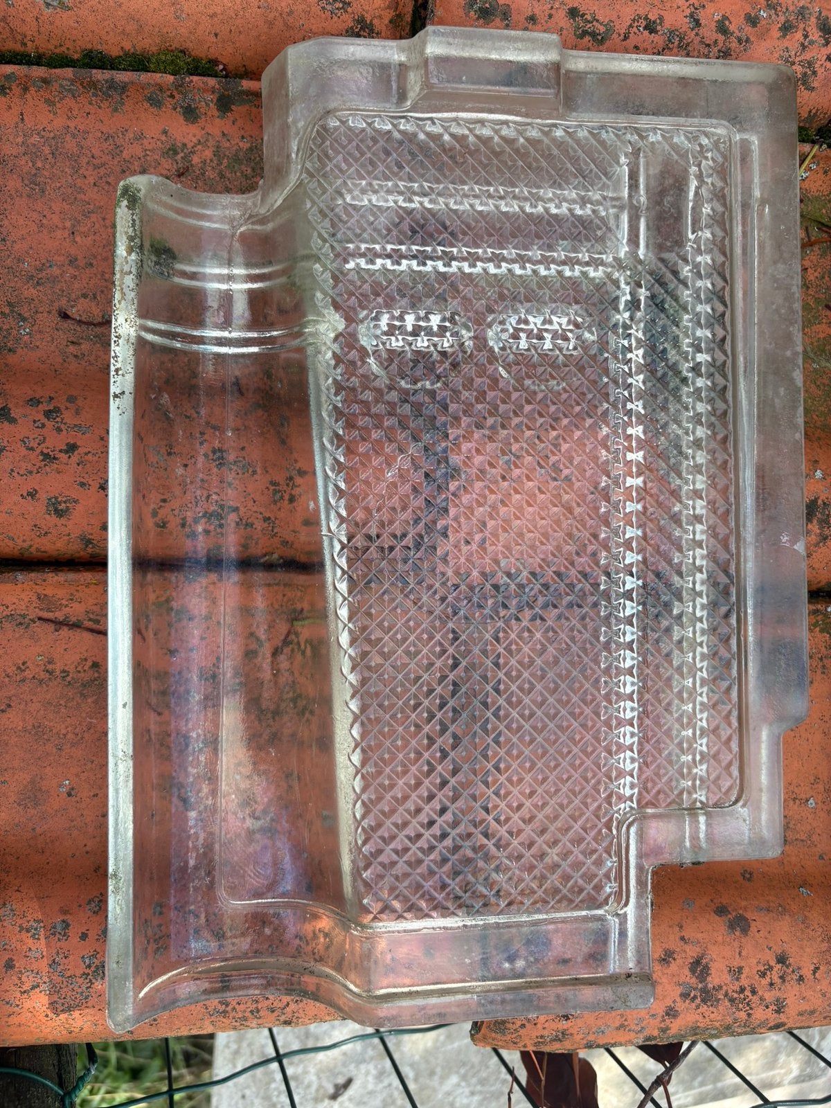 Glazen dakpannen, Doe-het-zelf en Bouw, Ophalen, Zo goed als nieuw, Dakpannen