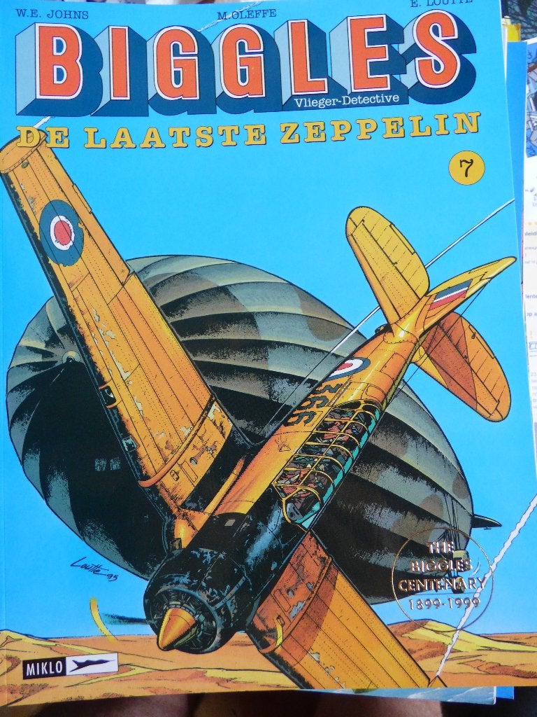 biggles  ,  de laatste zeppelin ,   softcover is nieuw, Boeken, Ophalen of Verzenden