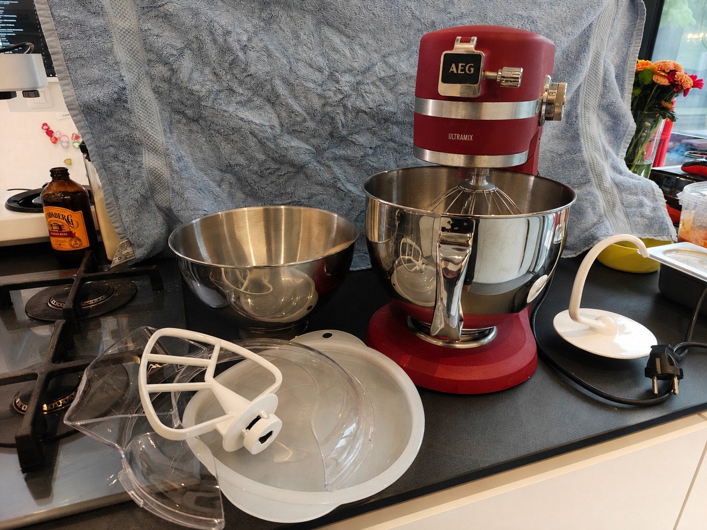 AEG ultramix keukenmachine mixer, Résiste au lave-vaisselle, Enlèvement, Utilisé, 4 litres ou plus