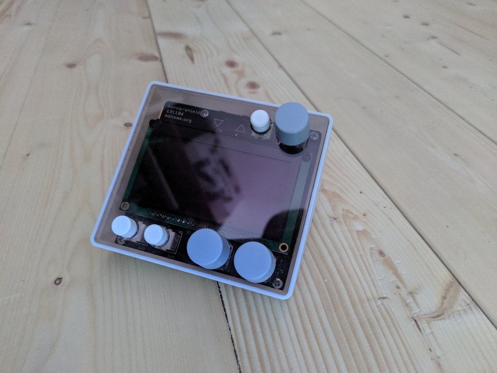 Monome Norns Shield, Muziek en Instrumenten, Samplers, Ophalen of Verzenden, Zo goed als nieuw