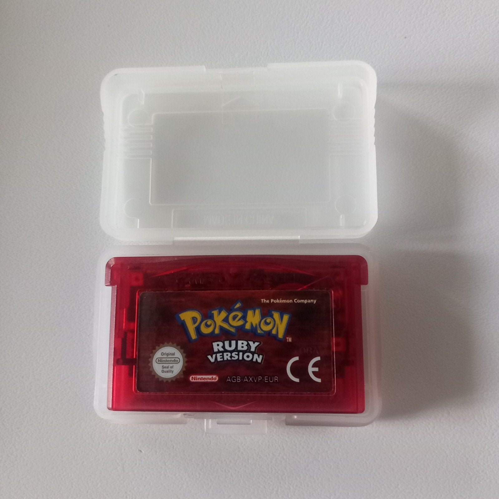 Pokémon Ruby version Nintendo gameboy adv., Games en Spelcomputers, Ophalen of Verzenden