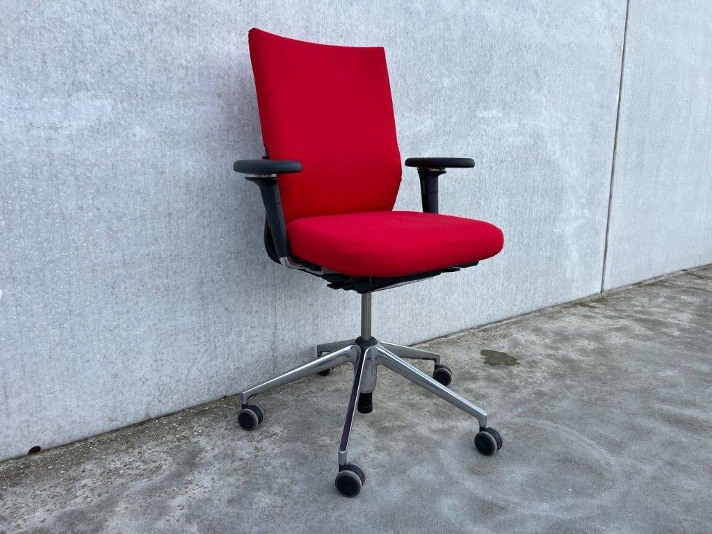 Vitra id soft bureaustoel, Huis en Inrichting, Verzenden, Zo goed als nieuw, Bureaustoel, Rood