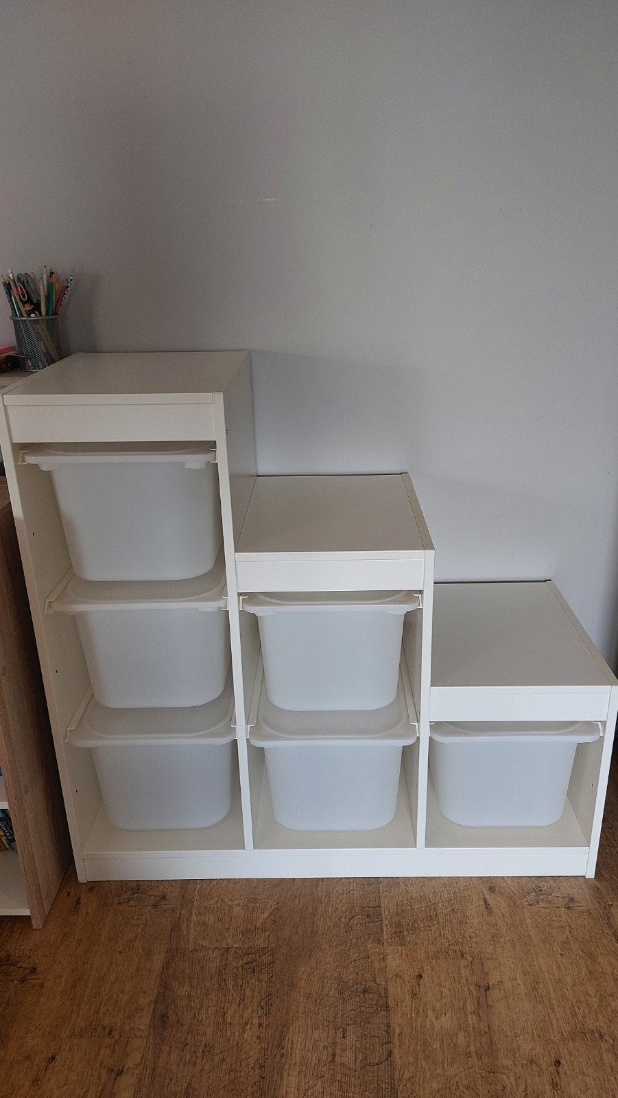 Trofast trapkast, Ophalen, 5 laden of meer, 50 tot 100 cm, Zo goed als nieuw