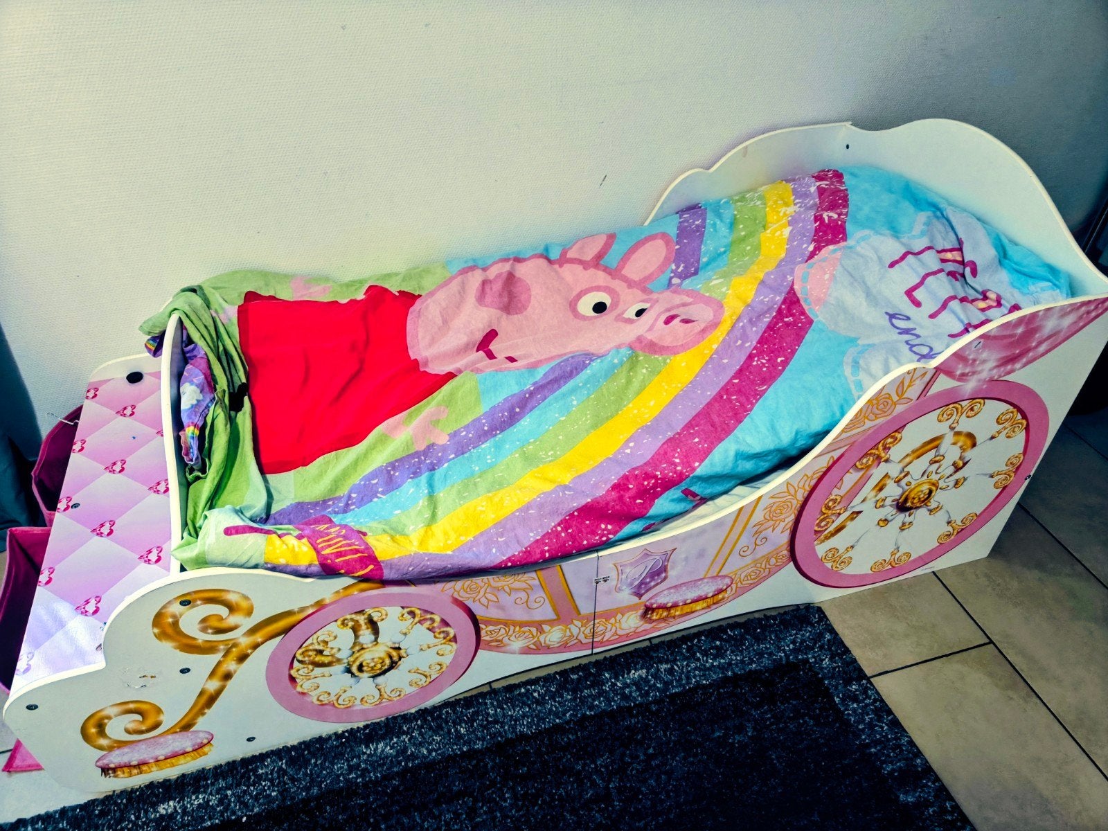 Prinsessenbed, Enfants & Bébés, Chambre d'enfant | Lits, Enlèvement, Matelas