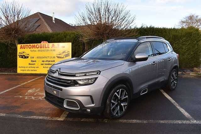 Citroen C5 Aircross 1.5 BlueHDi Shine Leder/Pano ***12M, Auto's, Citroën, Bedrijf, C5, ABS, Adaptieve lichten, Adaptive Cruise Control