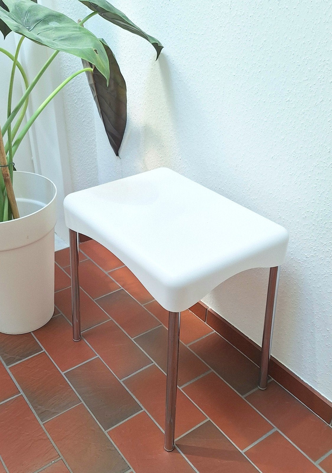 Vintage retro Italian design kruk, Ophalen